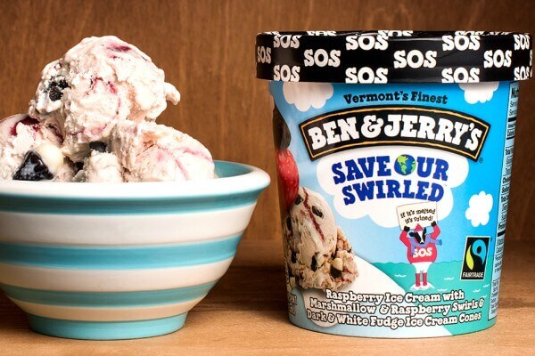 Si Señor distribui potes de sorvete Ben & Jerry