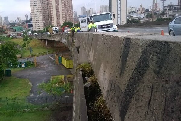 Viaduto Aricanduva é interditado parcialmente