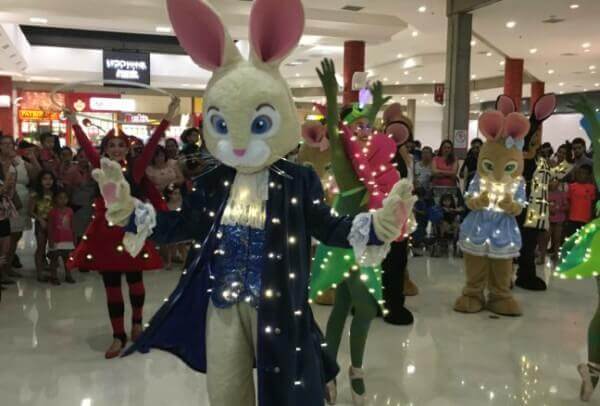 Shopping na Zona Leste promove Parada de Páscoa