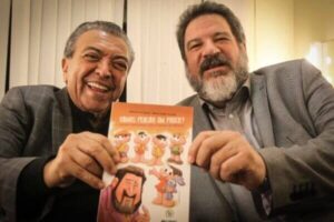 Mauricio de Sousa e Cortella levam filosofia para crianças na 25ª Bienal Internacional do Livro de São Paulo